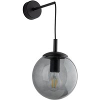 TK Esme Globe Wandleuchten Schwarz, Graphitglas 1xE27 TK Esme Globe Wandleuchten Schwarz, Graphitglas 1xE27 von LUMINOSA LIGHTING
