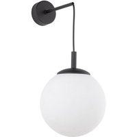TK Esme Globe Wandleuchten Schwarz, Opalglas 1xE27 TK Esme Globe Wandleuchten Schwarz, Opalglas 1xE27 von LUMINOSA LIGHTING