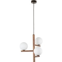 TK Ester Globe Pendelleuchte Deckenleuchte Nussbaumholz 3xG9 TK Ester Globe Pendelleuchte Deckenleuchte Nussbaumholz 3xG9 von LUMINOSA LIGHTING