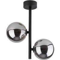 TK Estera Halbbündige Deckenleuchte, Kugelform, Schwarz, Graphitglas, 2 x G9 TK Estera Halbbündige Deckenleuchte, Kugelform, Schwarz, Graphitglas, 2 x G9 von LUMINOSA LIGHTING