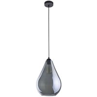TK Fuente Dome Pendelleuchte Deckenleuchte Schwarz, Graphitglas 1xE27 TK Fuente Dome Pendelleuchte Deckenleuchte Schwarz, Graphitglas 1xE27 von LUMINOSA LIGHTING