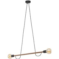 TK Helix Pendelleuchte Deckenleuchte Schwarz, Walnuss 2xE27 TK Helix Pendelleuchte Deckenleuchte Schwarz, Walnuss 2xE27 von LUMINOSA LIGHTING