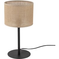 TK Jute 22cm Tischlampe mit rundem Schirm Braun 1xE27 TK Jute 22cm Tischlampe mit rundem Schirm Braun 1xE27 von LUMINOSA LIGHTING