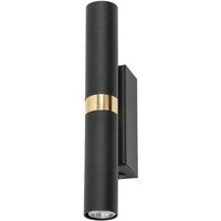 TK Lagos Up & Down Wandleuchte Schwarz, Gold 2xG9 TK Lagos Up & Down Wandleuchte Schwarz, Gold 2xG9 von LUMINOSA LIGHTING