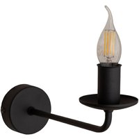 TK Limal Kerzenwandleuchte Schwarz 1xE14 TK Limal Kerzenwandleuchte Schwarz 1xE14 von LUMINOSA LIGHTING