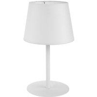 TK Maja Tischlampe mit rundem konischem Schirm Weiß 1xE27 TK Maja Tischlampe mit rundem konischem Schirm Weiß 1xE27 von LUMINOSA LIGHTING