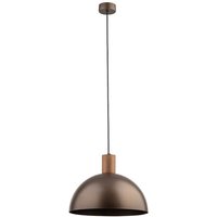 TK Oslo Kuppel-Pendelleuchte Braun 1xE27 TK Oslo Kuppel-Pendelleuchte Braun 1xE27 von LUMINOSA LIGHTING