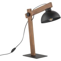 TK Oslo Schreibtischlampe, schwarz, Nuss, 1xE27 TK Oslo Schreibtischlampe, schwarz, Nuss, 1xE27 von LUMINOSA LIGHTING