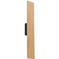 TK Tavola Vertikale Wandleuchte Holz 2xG9 von LUMINOSA LIGHTING