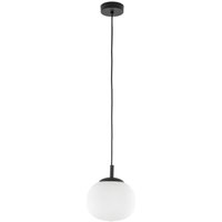 TK Vibe 20cm Globe Pendelleuchte Deckenleuchte Schwarz, Opalglas 1xE27 TK Vibe 20cm Globe Pendelleuchte Deckenleuchte Schwarz, Opalglas 1xE27 von LUMINOSA LIGHTING