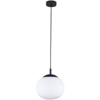 TK Vibe 25cm Globe Pendelleuchte Deckenleuchte Schwarz, Opalglas 1xE27 TK Vibe 25cm Globe Pendelleuchte Deckenleuchte Schwarz, Opalglas 1xE27 von LUMINOSA LIGHTING
