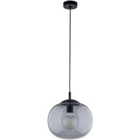 TK Vibe 30cm Globe Pendelleuchte Deckenleuchte Schwarz, Graphitglas 1xE27 TK Vibe 30cm Globe Pendelleuchte Deckenleuchte Schwarz, Graphitglas 1xE27 von LUMINOSA LIGHTING