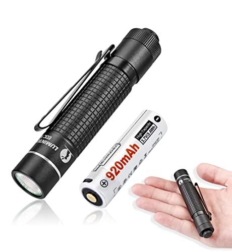 LUMINTOP EDC AA Taschenlampe, Extrem Hell USB C Aufladbar 600 Lumen mit 4 Modi, kleine LED Taschenlampe Wasserdicht IP68 für Camping, Outdoor, Wandern von LUMINTOP