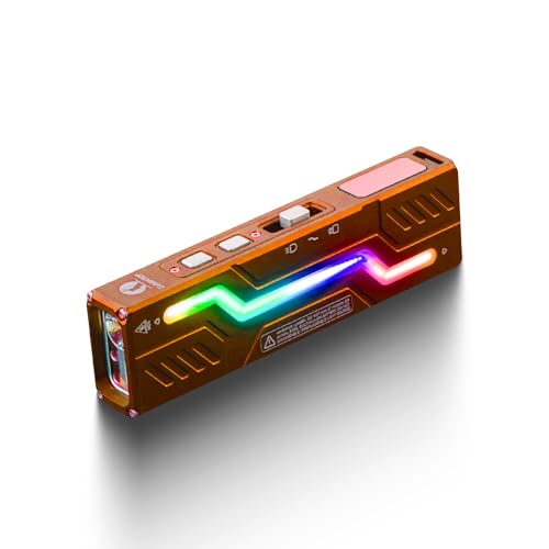 LUMINTOP MoonBox 3.0 1200LM 113M Reichweite Multifunktionale Intelligente Flache EDC Taschenlampe für Wandern Camping Outdoor Notfall von LUMINTOP
