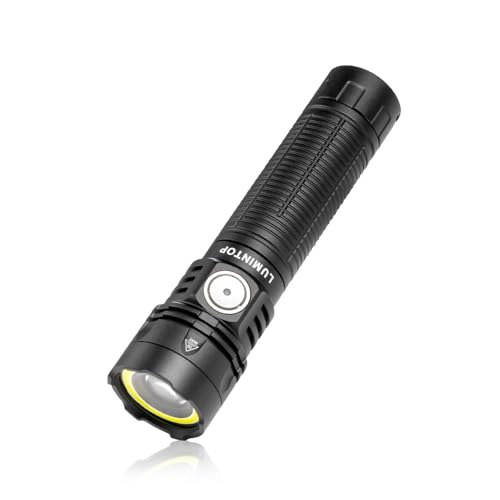 LUMINTOP W1 LED COB 700LM Multifunktionstaschenlampe mit Spotlicht, Flutlicht, Rotlicht, 301M Langstrecke von LUMINTOP
