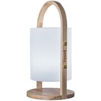 Kabellose dimmbare LED-Laterne H37CM WOODY von LUMISKY