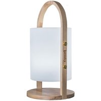 Led Laterne Kabellose Design WOODY h37cm von LUMISKY