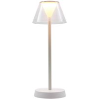 Kabellose dimmbare LED-Tischlampe H34CM beverly white von LUMISKY