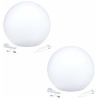 Lumisky - Solar Kugel 2er Set Leuchtende solsty ∅30cm von LUMISKY