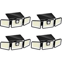 Solarstrahlern 4er Set Mit 3 Köpfen Und Sensor FALCON 800lm von LUMISKY