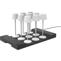 Tischlampen 9er Set Mit Ladetablett EMILY h25cm von LUMISKY