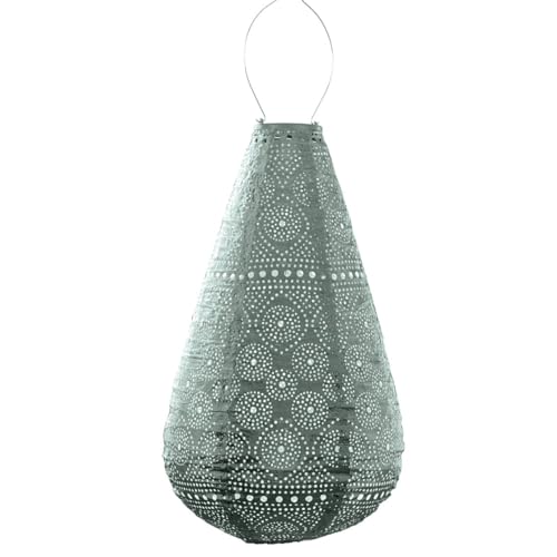 LUMIZ - Solar Lampion Spectare Drop - 28 cm - Sage Green von LUMIZ