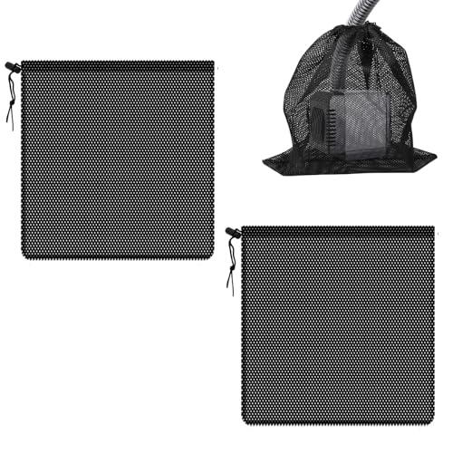 LUMOOM 2 Stück Pumpenfilter-Netzbeutel, Teichpumpenfilterbeutel, 45x45 cm Pumpenfilter, Pumpennetzbeutel mit Kordelzug, für Filterbeutel Aquarium Garten Teich LUMOOM 2 Stück Pumpenfilter-Netzbeutel, Teichpumpenfilterbeutel, 45x45 cm Pumpenfilter, Pumpennetzbeutel mit Kordelzug, für Filterbeutel Aquarium Garten Teich von LUMOOM