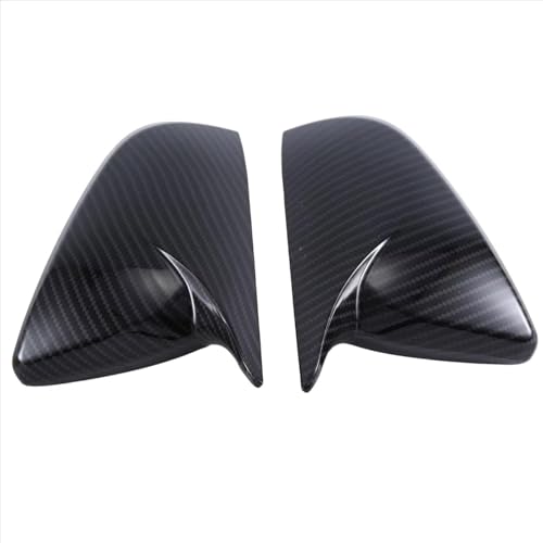 LUMSGN 1 Paar Auto Rückspiegel Abdeckung Ox Horn Seite Spiegel Shell Reverse Caps Trim Für Toyota Highlander RAV4 Harrier 2013-2022 von LUMSGN