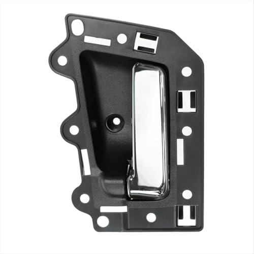 LUMSGN 1Pair Front Left Right Inside Door Handle Trim Pull Gray+silverplated Plastic for Jeep Grand Cherokee 2005-2011 82139 1JV461J3AA von LUMSGN