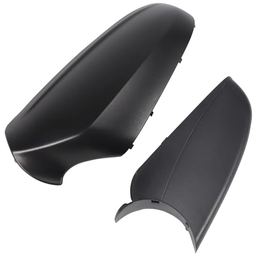 LUMSGN Auto Rechte Seite Spiegel Gehäuse Flügel Spiegel Abdeckung Schwarz ABS Für Opel Vauxhall Astra H Mk5 2004-2009 von LUMSGN