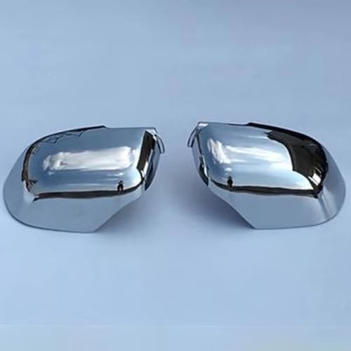 LUMSGN Auto-Rückspiegel-Abdeckkappe, dekorative Schale, silberfarbenes ABS, für Nissan Micra March K13 Versa Almera N17 2010–2016 (silberfarben) von LUMSGN