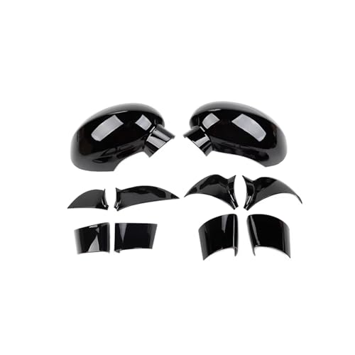 LUMSGN Auto Seite Rückspiegel Dekoration Abdeckung Trim Für Dodge Challenger 2009-2022 von LUMSGN