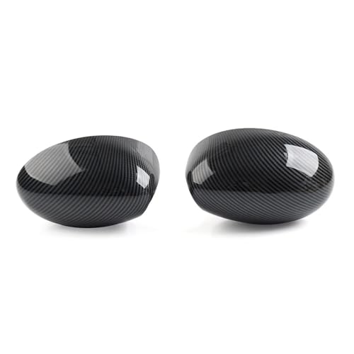 LUMSGN Auto Seitenflügel Rückspiegel Abdeckkappe Gehäuse 2 Stücke Kohlefaser Für BMW Mini Cooper R50 R51 R52 R53 2000-2008 LUMSGN Auto Seitenflügel Rückspiegel Abdeckkappe Gehäuse 2 Stücke Kohlefaser Für BMW Mini Cooper R50 R51 R52 R53 2000-2008 von LUMSGN