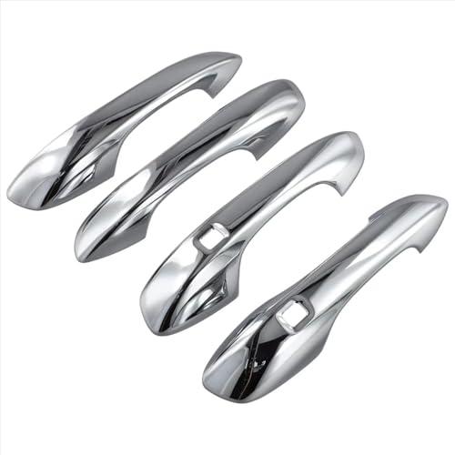 LUMSGN Chrome Car Outside Exterior Door Handle Cover Trim Protective Silver ABS for BYD Tang von LUMSGN
