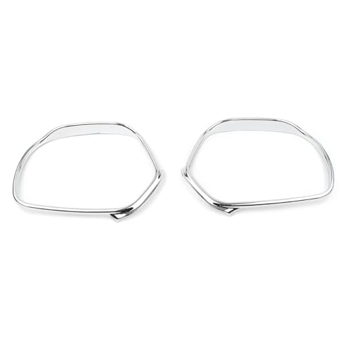 LUMSGN Motorrad Rückspiegel Außenspiegel Verkleidung Dekoration Abdeckung Chrom ABS 1 Paar Für Honda Gold Wing GL1800 2001-2011 von LUMSGN
