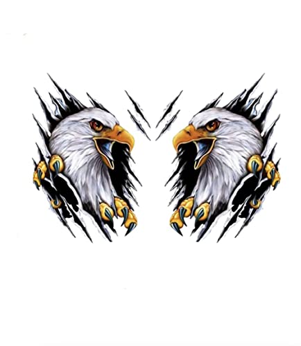 2Pcs 3D Adler Tier Autoaufkleber Zerrissener Adler Aufkleber Kreativ Tier Auto Aufkleber 3D Autoaufkleber Stereo Autoaufkleber PVC wasserdichte Sticker Auto Styling Dekoration Sticker 18 * 24cm 2Pcs 3D Adler Tier Autoaufkleber Zerrissener Adler Aufkleber Kreativ Tier Auto Aufkleber 3D Autoaufkleber Stereo Autoaufkleber PVC wasserdichte Sticker Auto Styling Dekoration Sticker 18 * 24cm von LUMoony