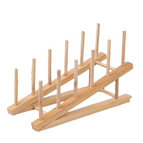 1Pcs Doppelschicht Geschirrabtropfgestell aus Holz Küche Geschirrkorb Tellerständer aus Bambus-Holz Wood Plate Drain Rack Bambusholz-Geschirrregal Kitchen Organizer 1Pcs Doppelschicht Geschirrabtropfgestell aus Holz Küche Geschirrkorb Tellerständer aus Bambus-Holz Wood Plate Drain Rack Bambusholz-Geschirrregal Kitchen Organizer von LUMoony