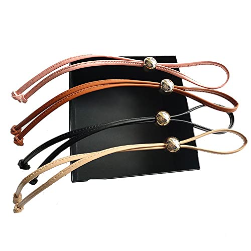 LUMoony 4Pcs PU Leder Eimertasche Kordelzug Lederschnur für Eimertasche Zugschnur Bündel Verstellbarer Kordelzug aus Leder Tasche Kordelzug Oben Rucksack Bungee Schnur mit Kordelzug Bunche Zubehör LUMoony 4Pcs PU Leder Eimertasche Kordelzug Lederschnur für Eimertasche Zugschnur Bündel Verstellbarer Kordelzug aus Leder Tasche Kordelzug Oben Rucksack Bungee Schnur mit Kordelzug Bunche Zubehör von LUMoony