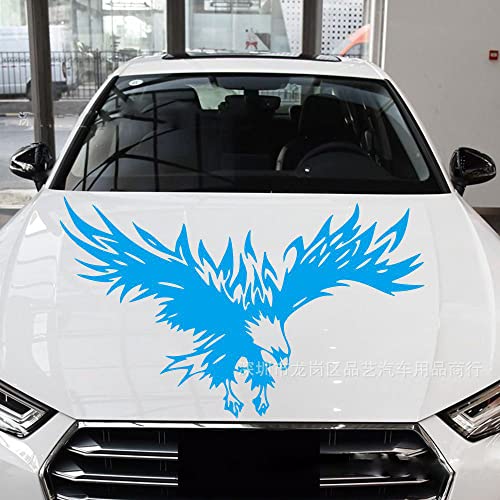 LUMoony Adler Motorhauben Aufkleber 80cm*50cm Motorhaube Aufkleber Tieraufkleber Haubenaufkleber Fliegender Adler Aufkleber Selbstklebender Aufkleber Wasserdicht Karosserie Auto Dekoration von LUMoony