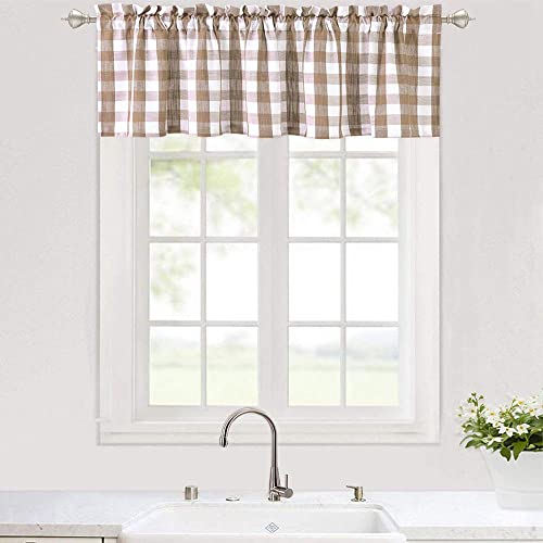 Kurzstores Gardinen Küche Vorhänge Gardine Karierte Küche Gardine Scheibengardine Vintage Bistrogardine Kurzvorhang Kariert Café-Vorhänge Baumwolle Leinen Kurzgardine 1Pcs Kurzstores Gardinen Küche Vorhänge Gardine Karierte Küche Gardine Scheibengardine Vintage Bistrogardine Kurzvorhang Kariert Café-Vorhänge Baumwolle Leinen Kurzgardine 1Pcs von LUMoony