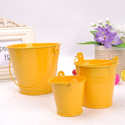 LUMoony Mini Eimer Eimerchen Geschenk Box Kleine Eimer Deko Mit Tragegriff Bunt Kleine Metalleimer Mini Blumentopf Garten Container mit Henke für Party Hochzeit Süßigkeiten Bonbons Tischdeko 3Pcs LUMoony Mini Eimer Eimerchen Geschenk Box Kleine Eimer Deko Mit Tragegriff Bunt Kleine Metalleimer Mini Blumentopf Garten Container mit Henke für Party Hochzeit Süßigkeiten Bonbons Tischdeko 3Pcs von LUMoony
