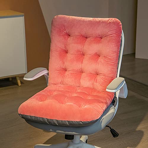 Stuhlpads Sitzkissen Gartenstuhl mit Rückenlehne 45*85cm Stuhlkissen mit hoher Rückenlehne mit Krawatten verdicktes Sitzkissen für Haus Bürostuhl Autositz Gartenstuhl Rutschfestes Chaiselongue Kissen von LUMoony