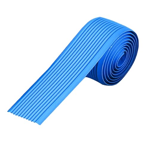 3,3 FT Treppenkantenschutz, Vinyl-Treppenkantenschutz, Winkelprofil Selbstklebend für Schulen, Unternehmen, Einkaufszentren, Hotels(Blue,5cm/2in) von LUNAIZHUO