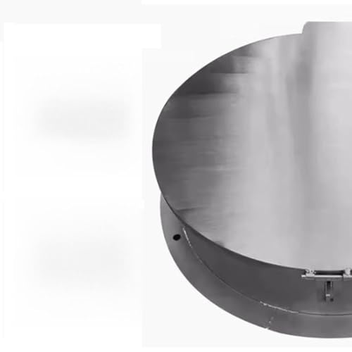 LUNAIZHUO Runder Schachtdeckel und Rahmen, Abschließbarer Deckel für Klärgruben im Außenbereich, Schachtabdeckung in Mehreren Größen für Den Hof(80cm/31in) von LUNAIZHUO
