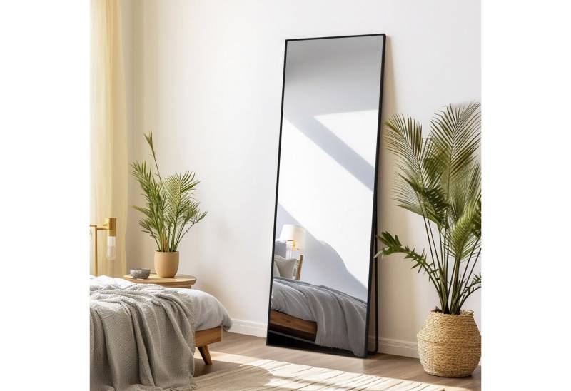 LUNAMIRROR Ganzkörperspiegel Stehspiegel Bodenspiegel mit hochauflösendem Nano-Glas, mit verzerrungsfreiem, klarem Spiegelbild, 3-in-1 Anwendung von LUNAMIRROR