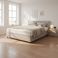 Matratze 140x200 cm H3 Matratze Comfort Fresh – 24 cm Höhe – 2 integrierte Topper Matratze 140x200 cm H3 Matratze Comfort Fresh – 24 cm Höhe – 2 integrierte Topper von LUNEA MÖBEL