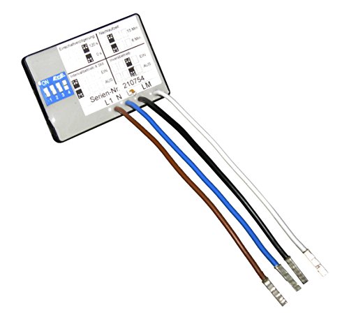 LUNOS 5/ZII Zeitnachlauf für Schalterdosen, programmierbar (39857) LUNOS 5/ZII Zeitnachlauf für Schalterdosen, programmierbar (39857) von Lunos