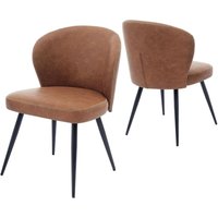 Esszimmerstühle 2er Set Küchenstühle gepolstert Metallbeine bis 136 KG Belastbar Polsterstuhl für Küche/Esszimmer/Schlafzimmer/Restaurant Esszimmerstühle 2er Set Küchenstühle gepolstert Metallbeine bis 136 KG Belastbar Polsterstuhl für Küche/Esszimmer/Schlafzimmer/Restaurant von LUNSY