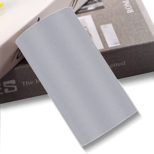 LUO YIYI Selbstklebende mattierte Tapetenbordüre, wasserdicht, Wandbordüre, einfach anzubringen, für Küche, Badezimmer, Fliesen, Aufkleber, 9,9 x 998,2 cm, Hellgrau LUO YIYI Selbstklebende mattierte Tapetenbordüre, wasserdicht, Wandbordüre, einfach anzubringen, für Küche, Badezimmer, Fliesen, Aufkleber, 9,9 x 998,2 cm, Hellgrau von LUO YIYI