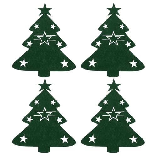 LUOFENG 4 stücke Weihnachten Besteck Halter Messer Gabel Sppon Tasche Weihnachten Baum Geschirr Abdeckung Neue Jahr Party Abendessen Tisch Dekor LUOFENG 4 stücke Weihnachten Besteck Halter Messer Gabel Sppon Tasche Weihnachten Baum Geschirr Abdeckung Neue Jahr Party Abendessen Tisch Dekor von LUOFENG